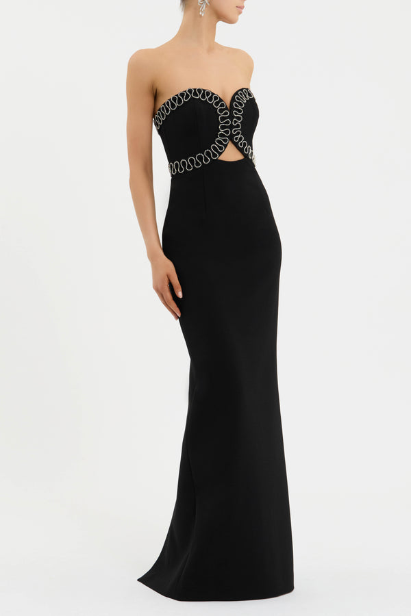 Rebecca Vallance Nyx Strapless Gown