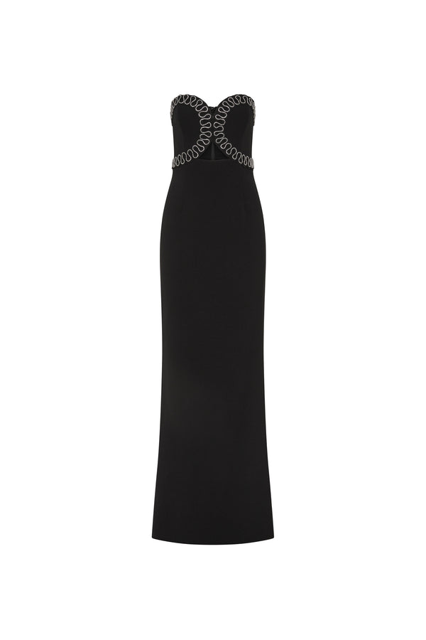 rebecca vallance Nyx Strapless Gown