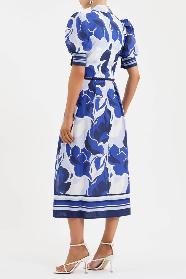 Rebecca Vallance Paros Short Sleeve Midi Dress