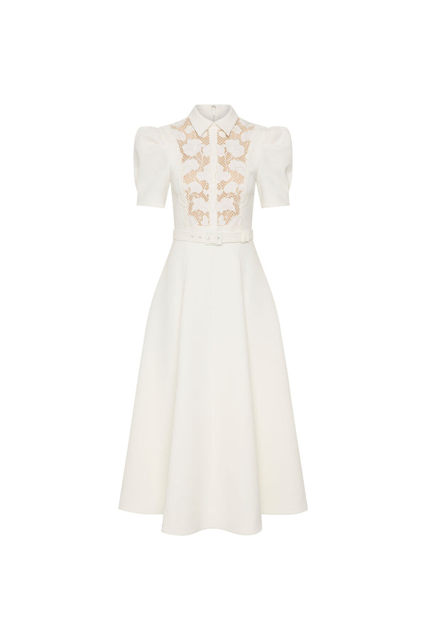 rebecca vallance Parrish Short Sleeve Midi Dress