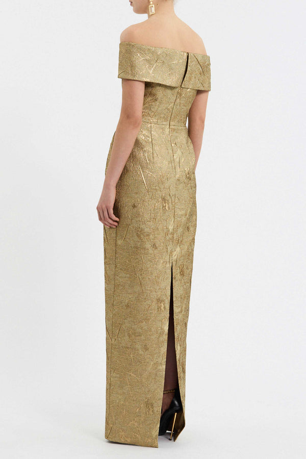 Rebecca Vallance Solana Off The Shoulder Gown