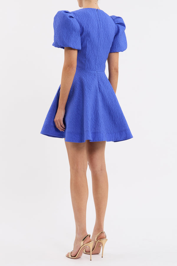 Rebecca Vallance Viola Puff Sleeve Mini Dress