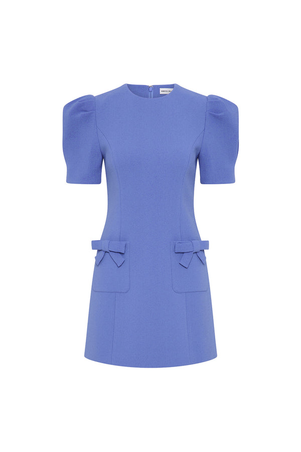 rebecca vallance Violetta Short Sleeve Mini Dress
