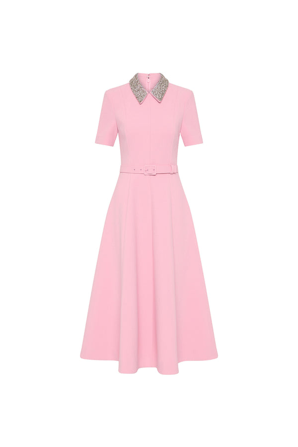 rebecca vallance Xena Short Sleeve Midi Dress