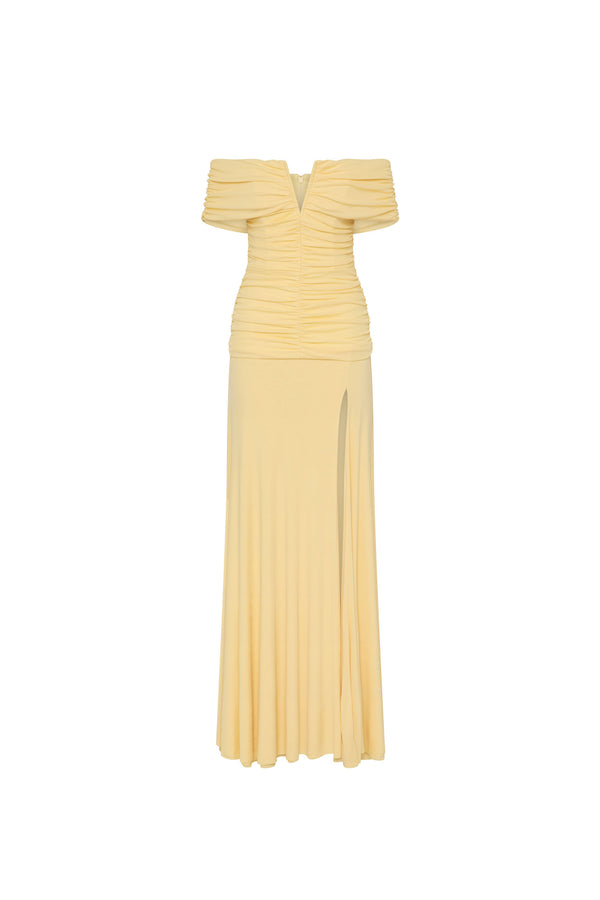rebecca vallance Zaley Off The Shoulder Maxi Dress
