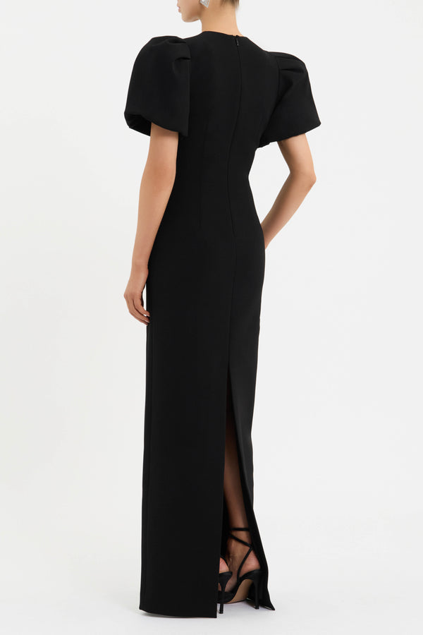 Rebecca Vallance Zephyr Puff Sleeve Gown