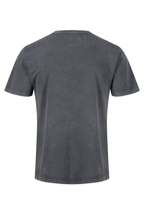 Recovered Clothing ACDC Highway To Hell World Tour Washed Black T-Shirt