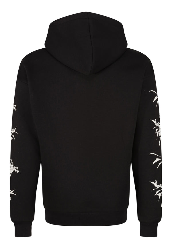 Recovered Clothing Batman Classic Logo Black Hooded Sweatshirt