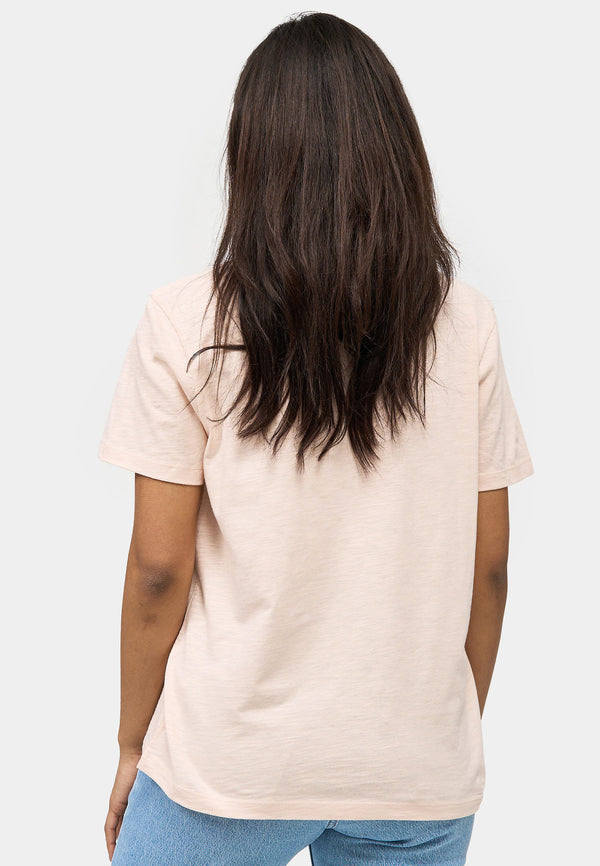 Recovered Clothing Disney Mickey Mouse Hug Pink Fitted Womens T-Shirt