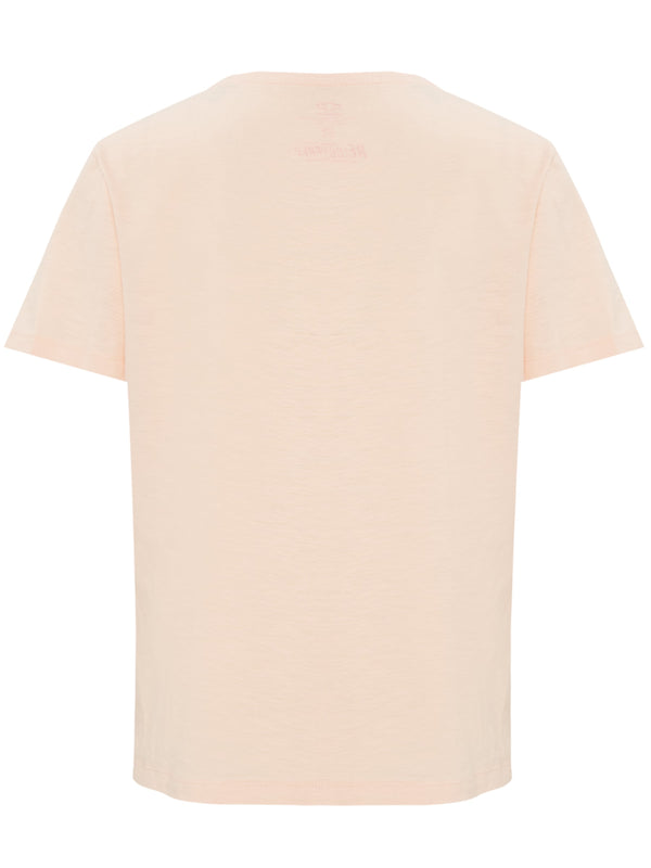 Recovered Clothing Disney Mickey Mouse Hug Pink Fitted Womens T-Shirt