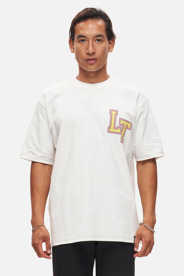 recovered clothing Looney Tunes Basketball Ecru Relaxed T-shirt by Recovered