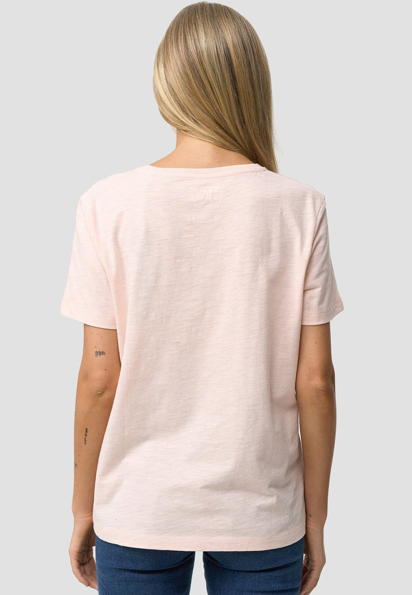 Recovered Clothing Star Wars Classic Logo Pink Fitted T-Shirt
