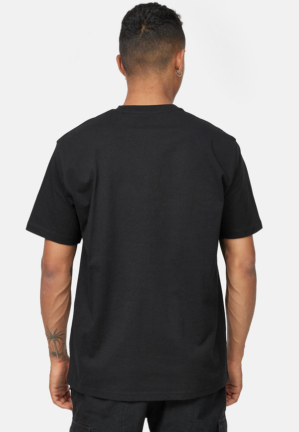 Recovered Clothing Unisex Blondie Heart Of Glass Face Relaxed Black T-Shirt