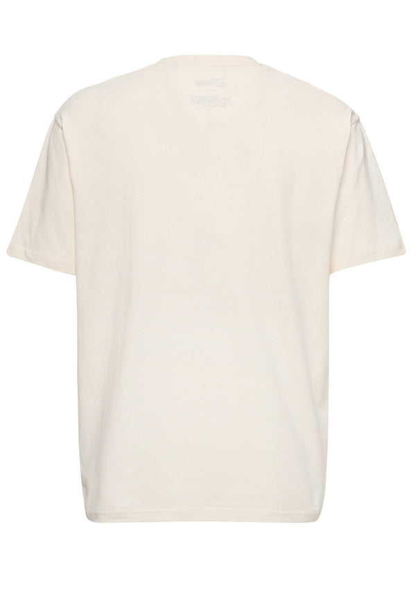 Recovered Clothing Unisex Disney Mickey Mouse Wink Face Ecru Relaxed T-shirt