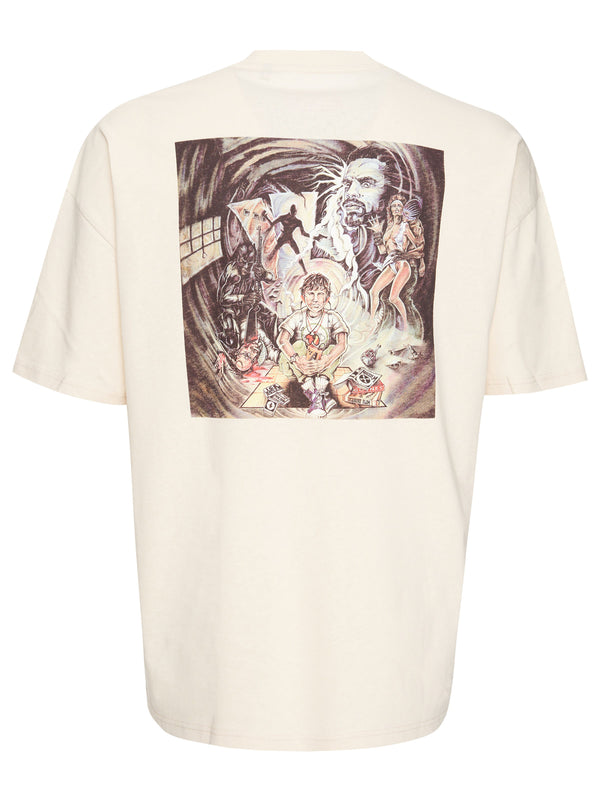 Recovered Clothing Unisex Ice T Album Cover Back Print Oversized Ecru T-Shirt