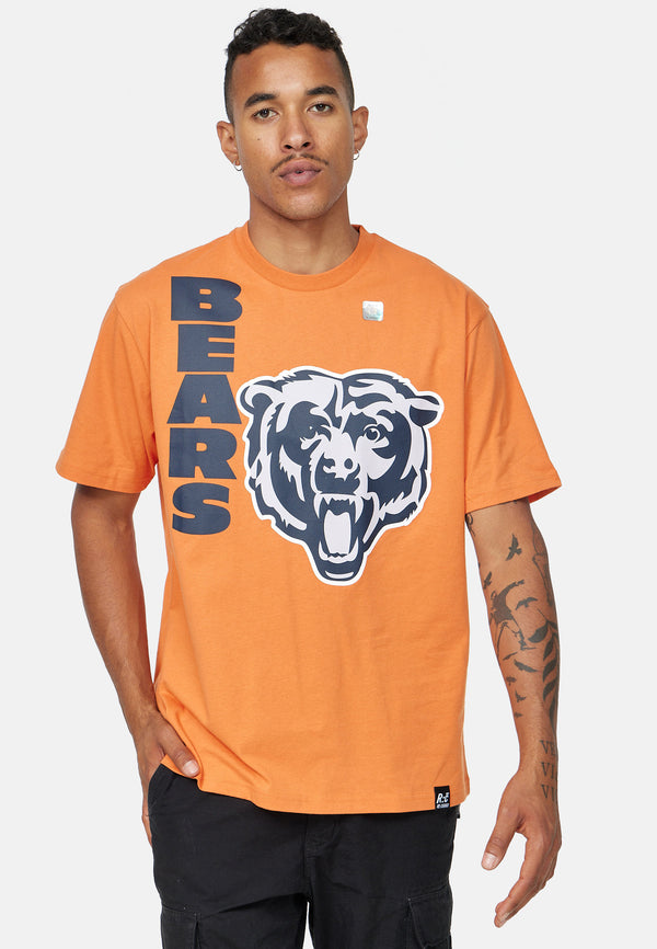 recovered clothing Unisex NFL Bears Oversized Orange T-Shirt
