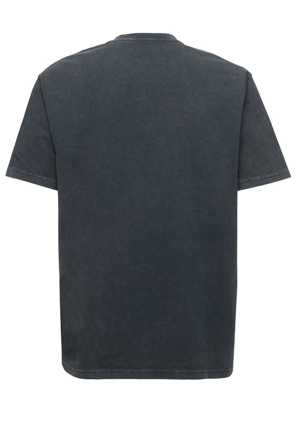Recovered Clothing Unisex NFL Raiders Helmet Black Washed Relaxed T-shirt