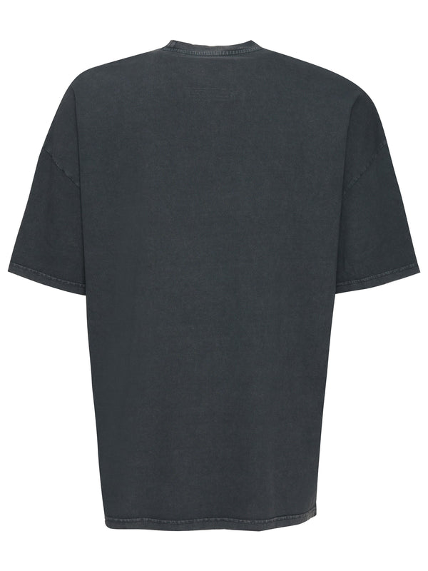 Recovered Clothing Unisex NFL Raiders Shield Oversized Washed Black T-Shirt