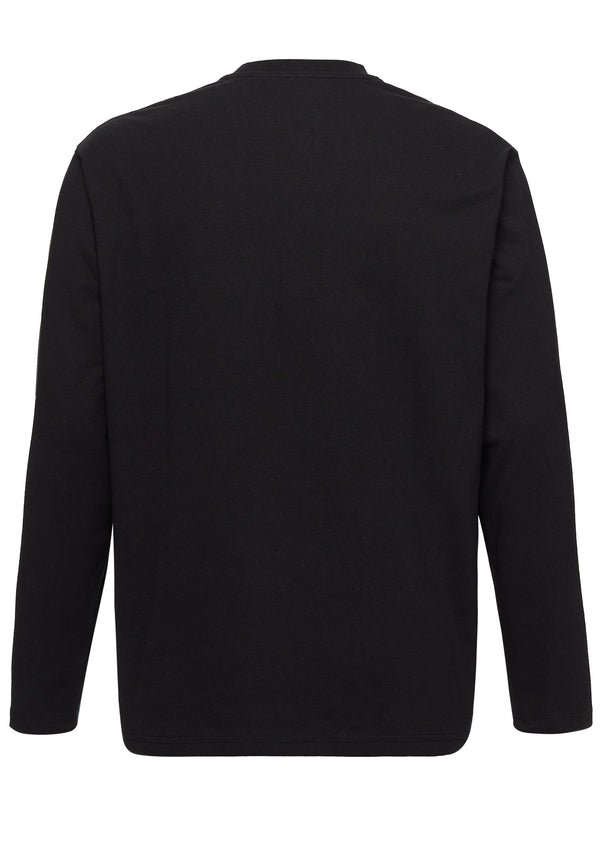 Recovered Clothing Unisex NFL Vintage Shield Black Relaxed Long Sleeve T-shirt