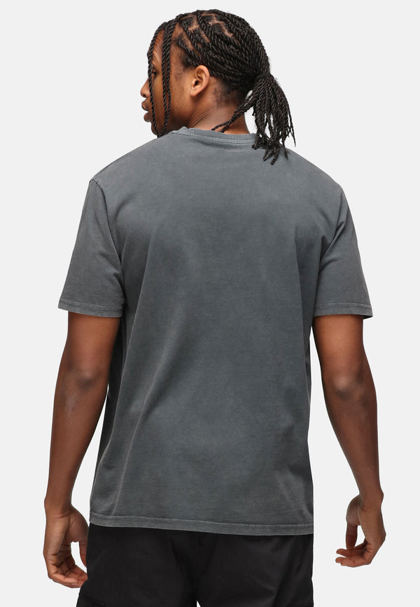 Recovered Clothing Unisex NFL Vintage Shield Black Washed Core T-shirt