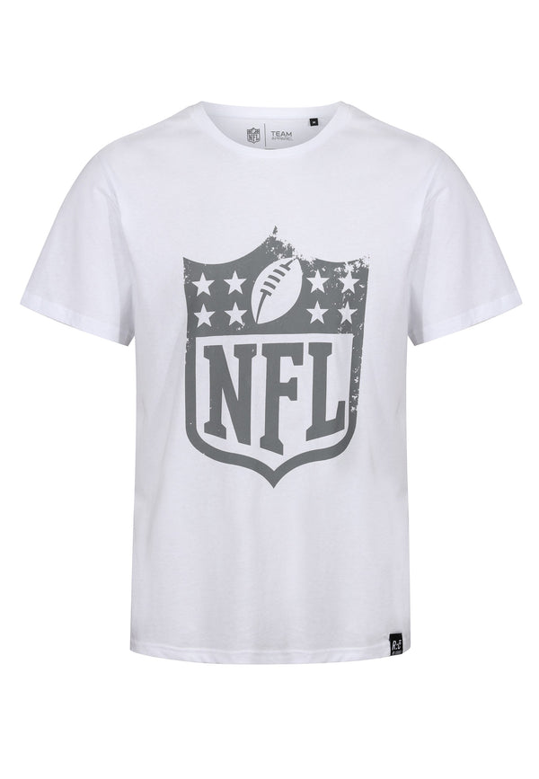 Recovered Clothing Unisex NFL Vintage Shield White Core T-shirt