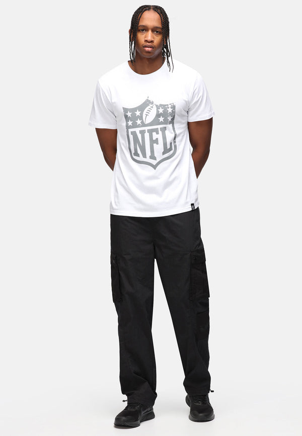 Recovered Clothing Unisex NFL Vintage Shield White Core T-shirt