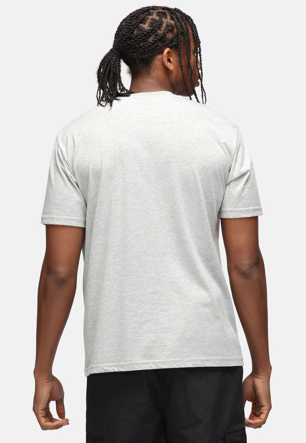 Recovered Clothing Unisex SpongeBob Eating Burger Grey Marl Relaxed T-shirt