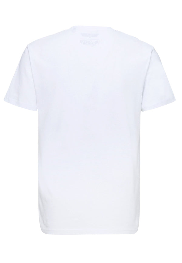Recovered Clothing Unisex TOPGUN Logo White Core T-shirt