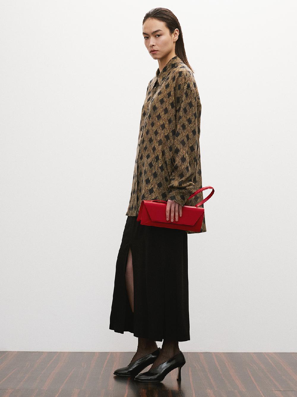 Recto 80S FRENCH PRINTING DADDY SHIRT (BLACK)