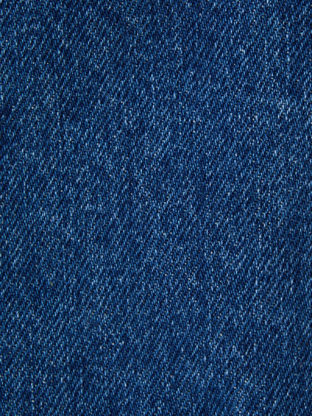 Recto 90S HIGH-RISE CURVED LEG JEANS (BLUE)