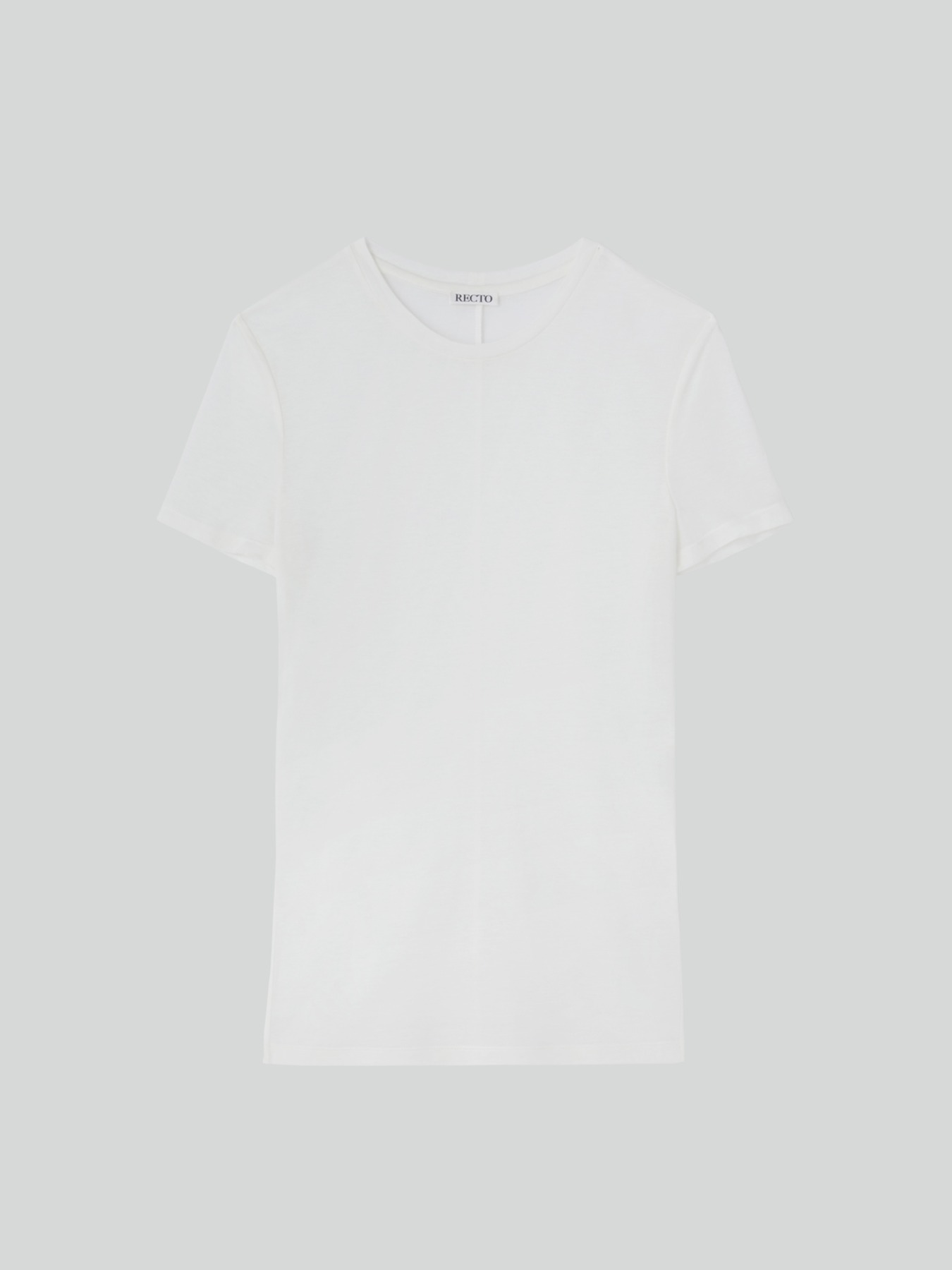 recto BABY JERSEY T-SHIRT (OFF WHITE)