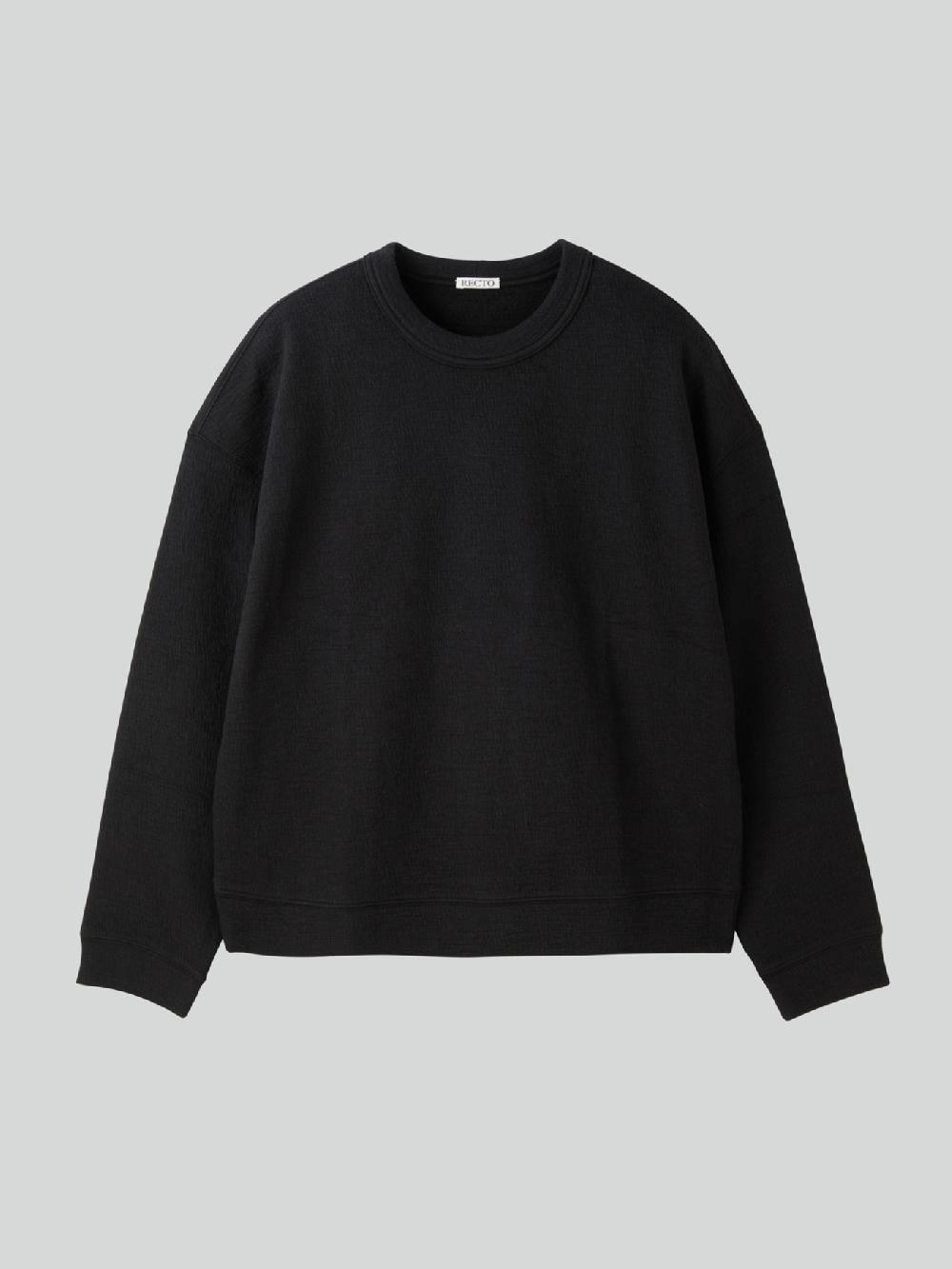 recto BACK LOGO SWEATSHIRT (BLACK)