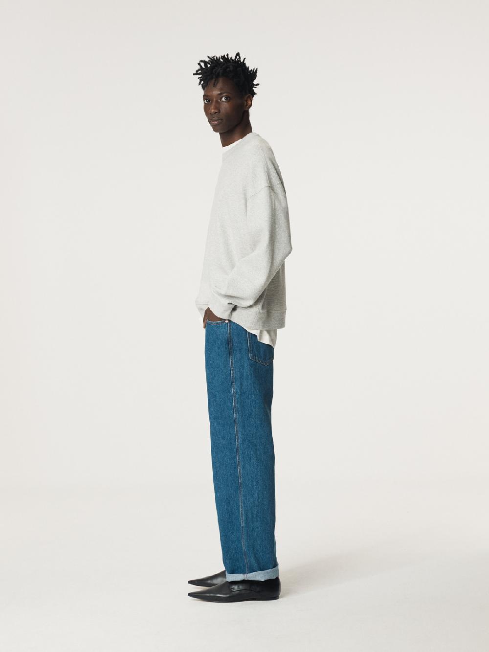 Recto BACK LOGO SWEATSHIRT (WHITE GREY)