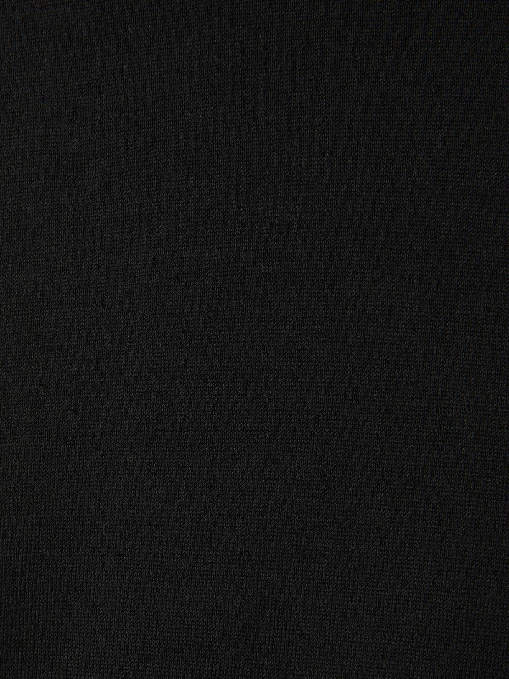Recto BACK LOGO WOOL T-SHIRT (BLACK)