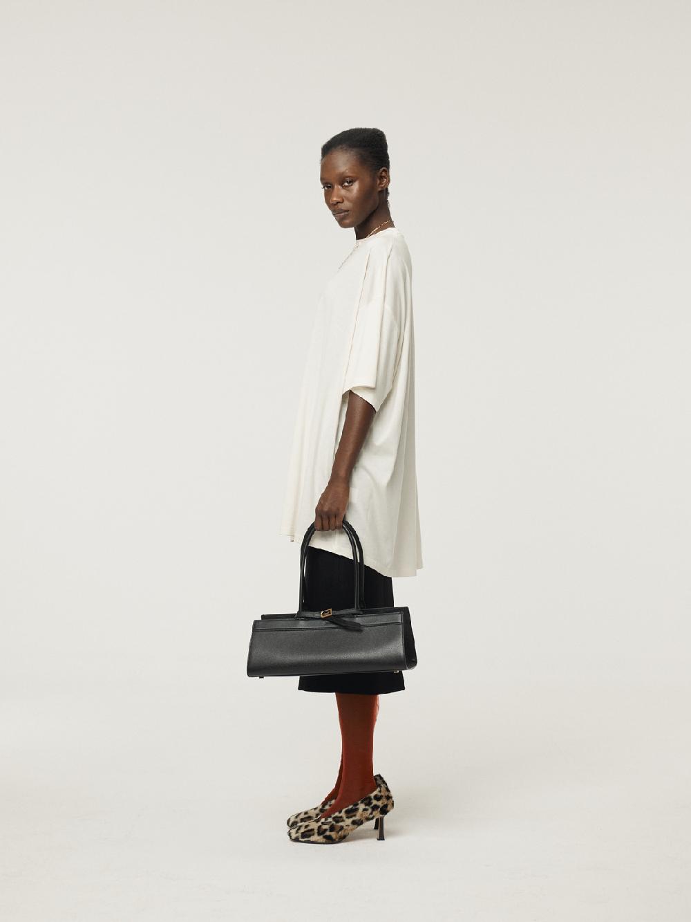 Recto FLUID OVERSIZED T-SHIRT (IVORY)