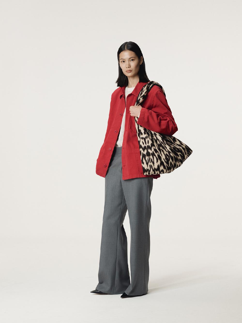 Recto GARMENT DYED WORK JACKET (RED)
