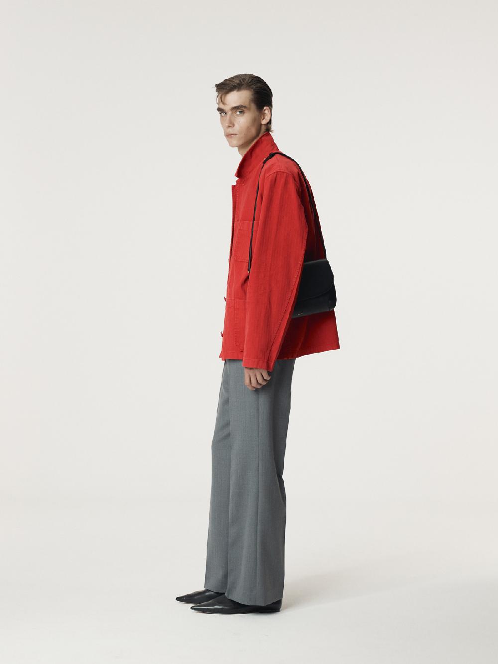 Recto GARMENT DYED WORK JACKET (RED)