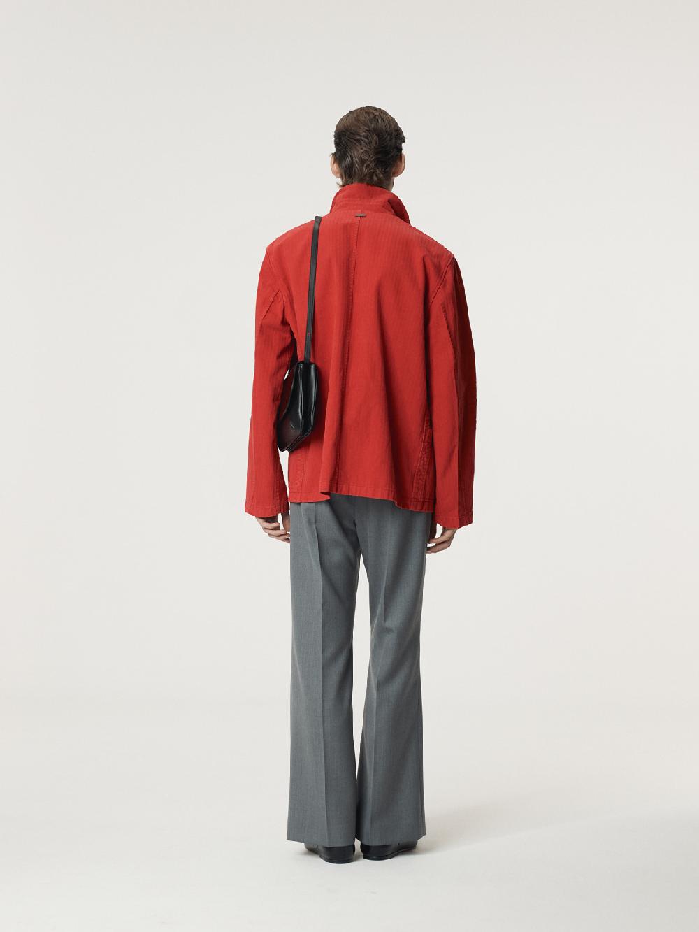Recto GARMENT DYED WORK JACKET (RED)