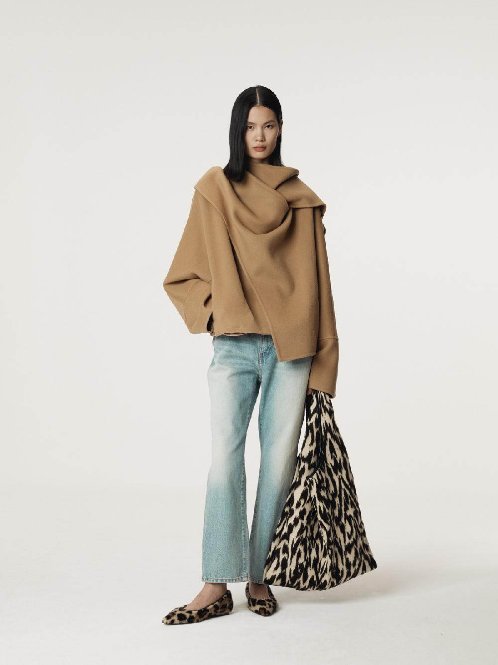 Recto HANDMADE MUFFLER COAT (DESERT)