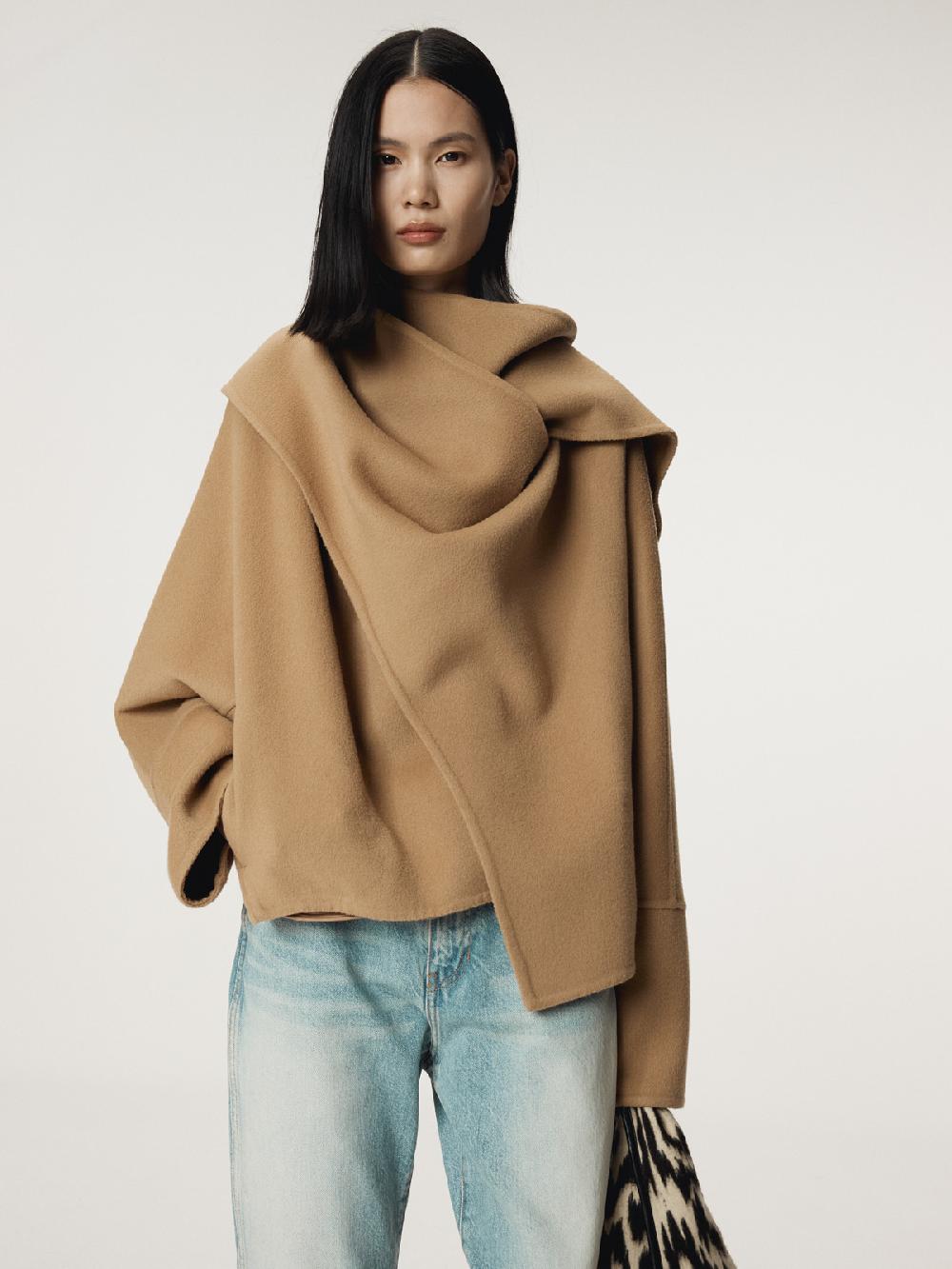 Recto HANDMADE MUFFLER COAT (DESERT)