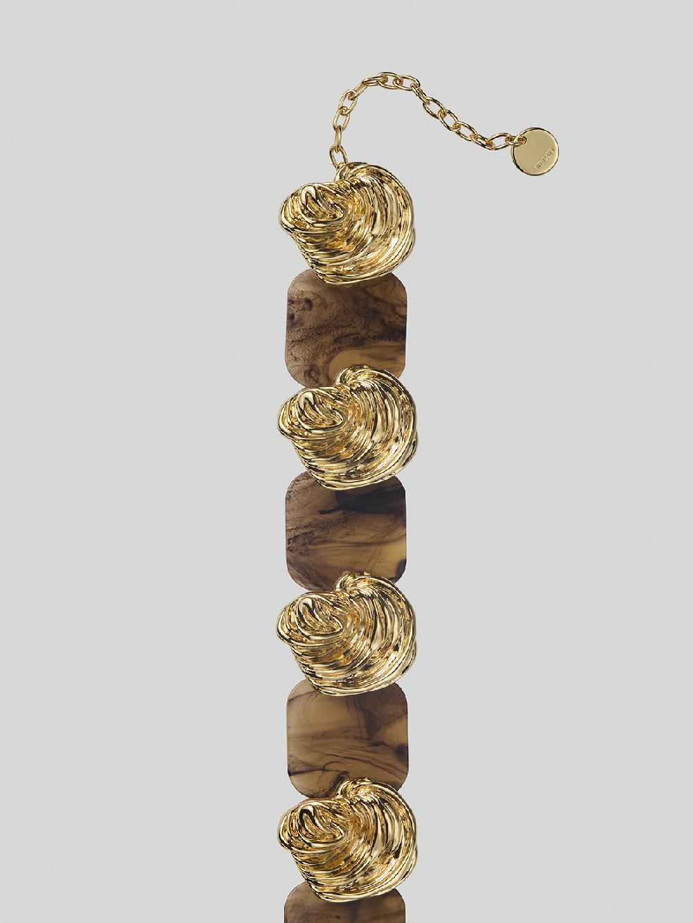 Recto IBIZA FORMICA BOLD NECKLACE (GOLD)