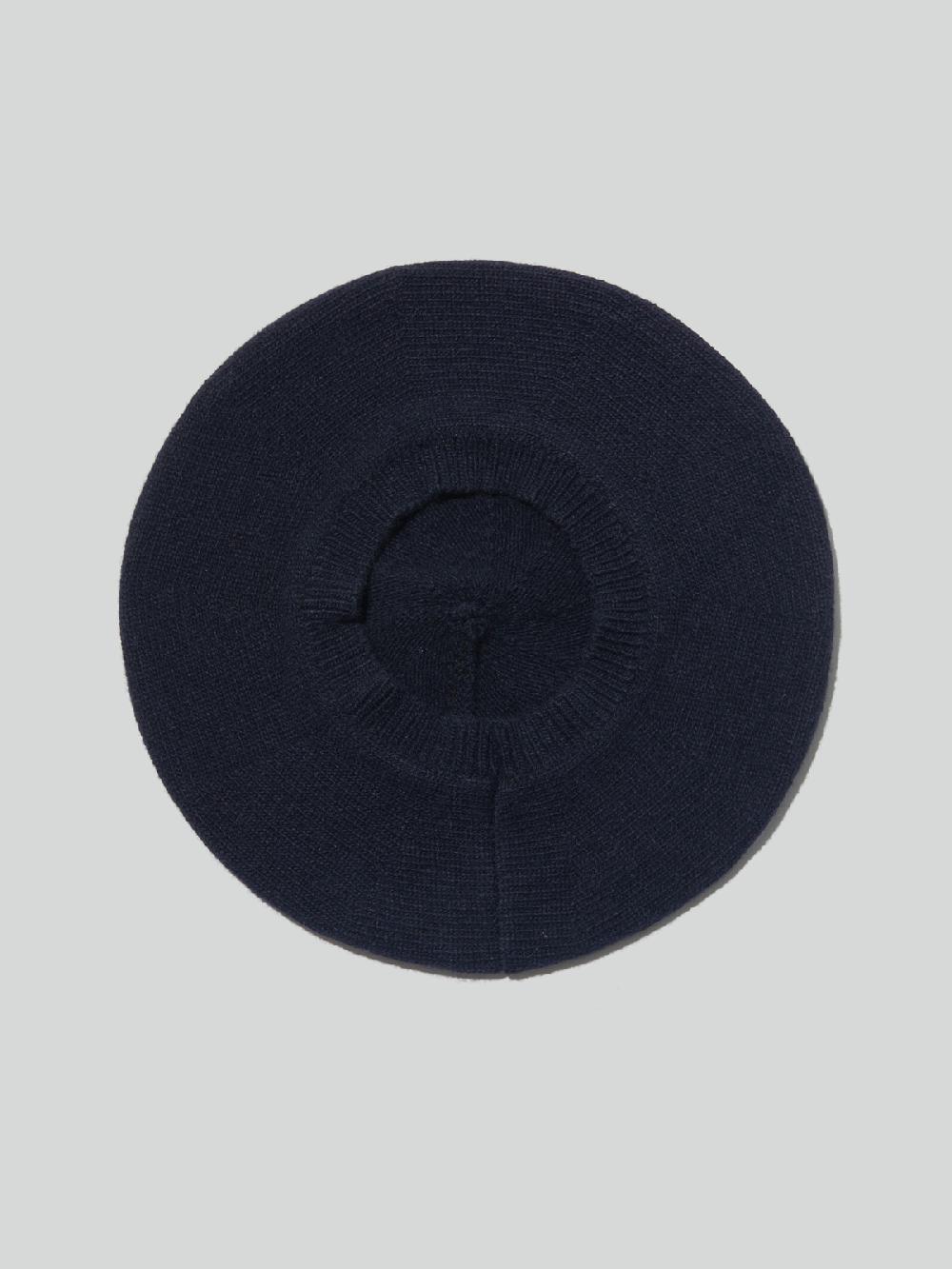 Recto KNIT BERET (DARK NAVY)