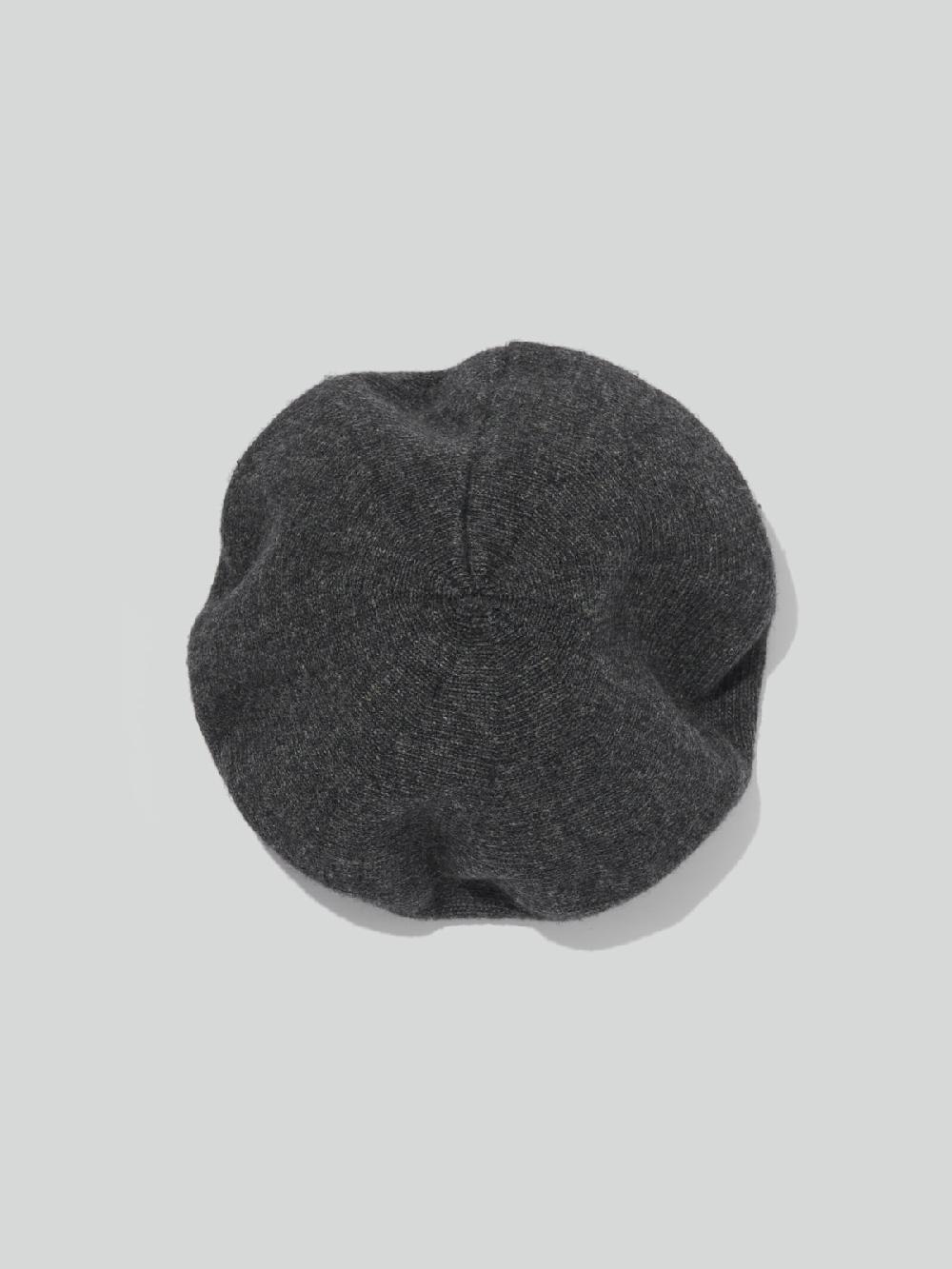 Recto KNIT BERET (MELANGE GREY)