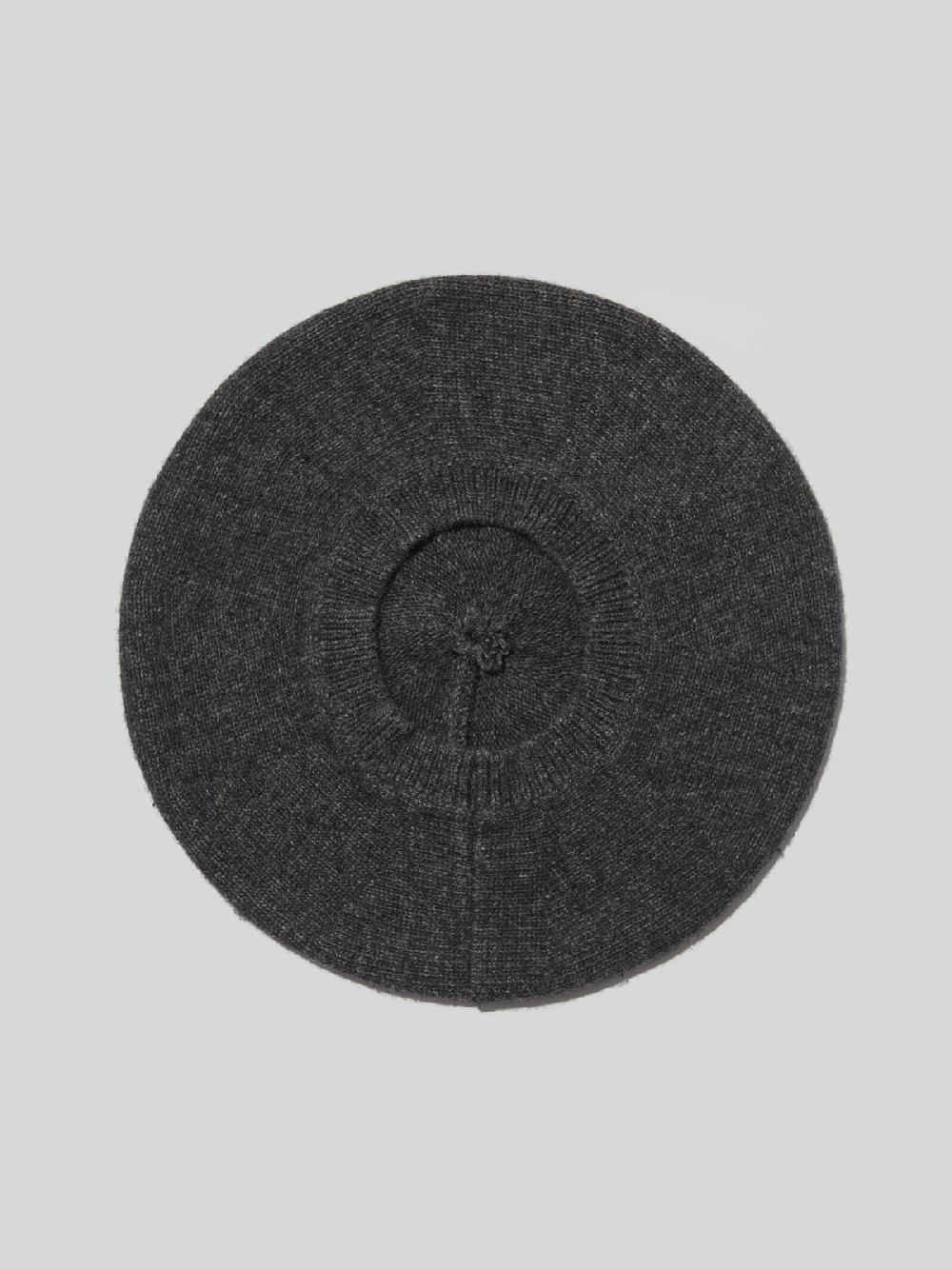 Recto KNIT BERET (MELANGE GREY)