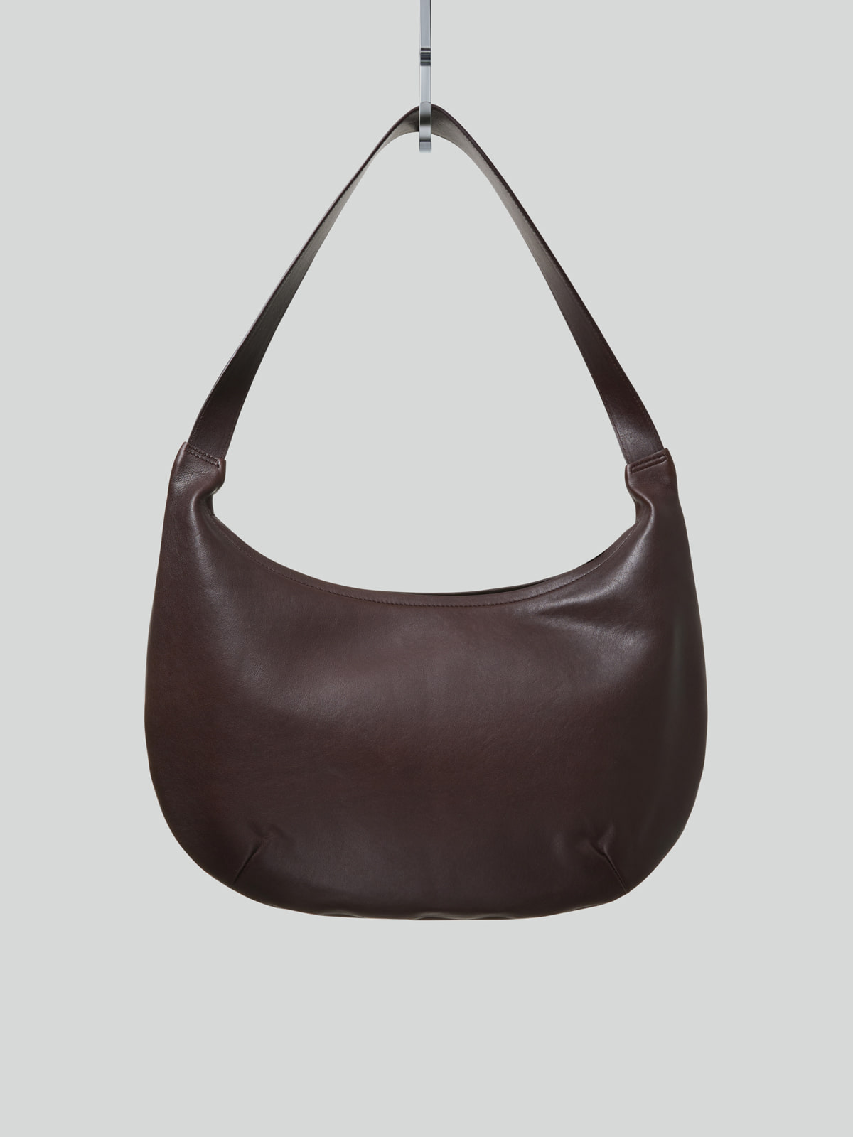 Recto LEATHER HOBO BAG (VINTAGE BROWN)