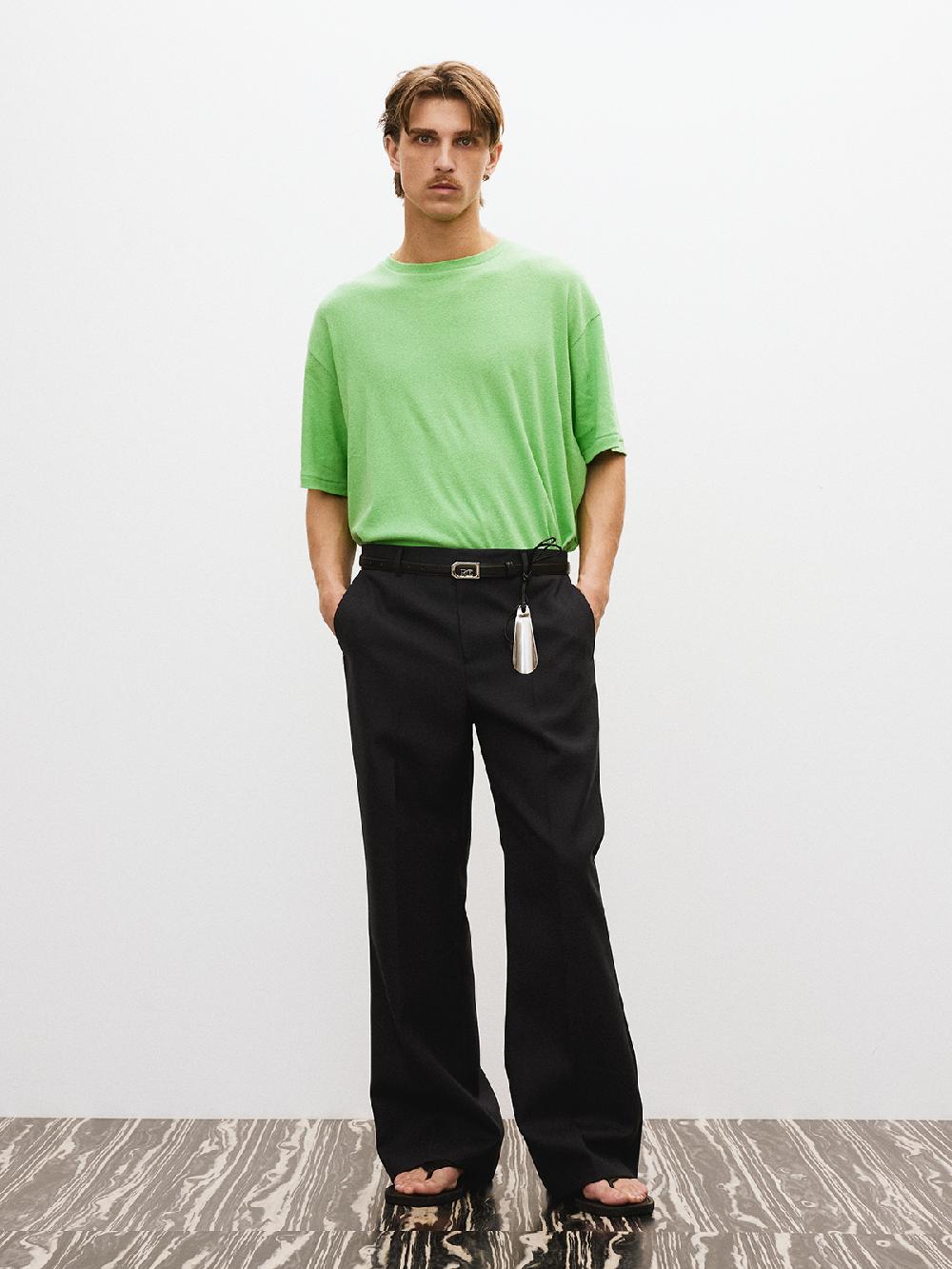 Recto LOOSE FIT COTTON T-SHIRT (WATERMELON GREEN)