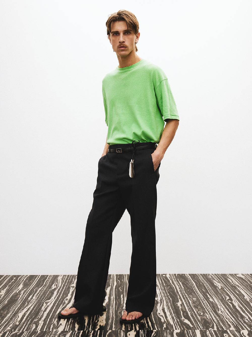 Recto LOOSE FIT COTTON T-SHIRT (WATERMELON GREEN)