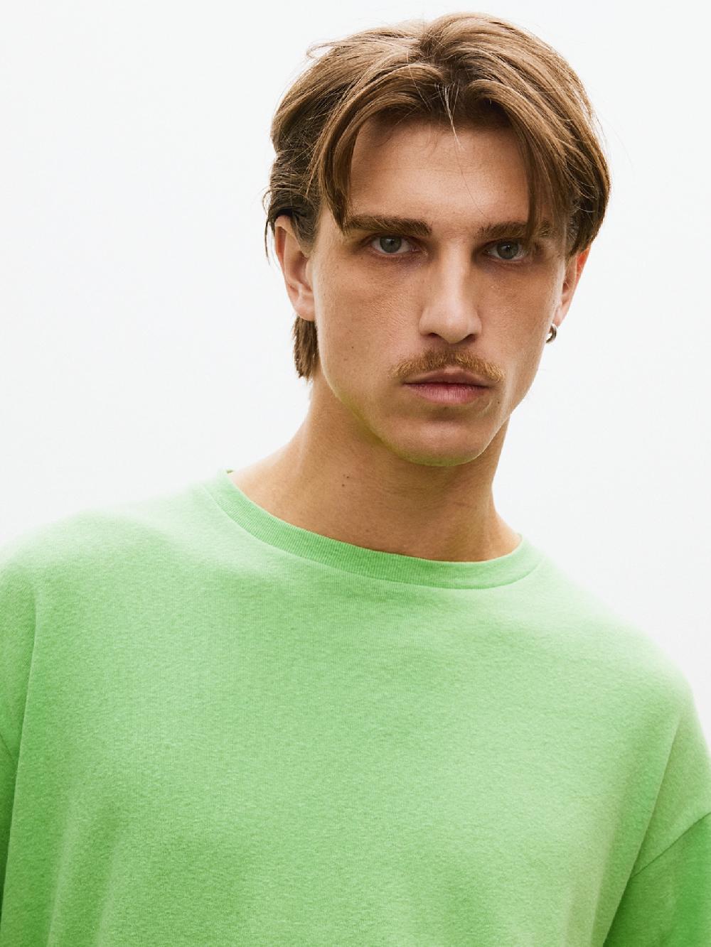 recto LOOSE FIT COTTON T-SHIRT (WATERMELON GREEN)