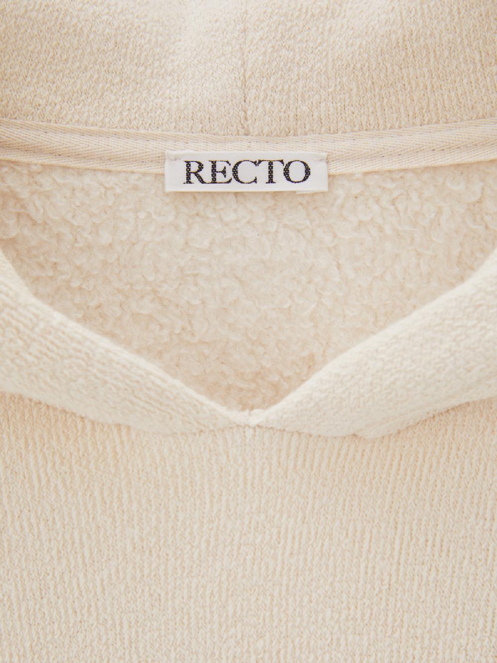 Recto MENS RC EMBROIDERED HOODIE (OATMEAL)