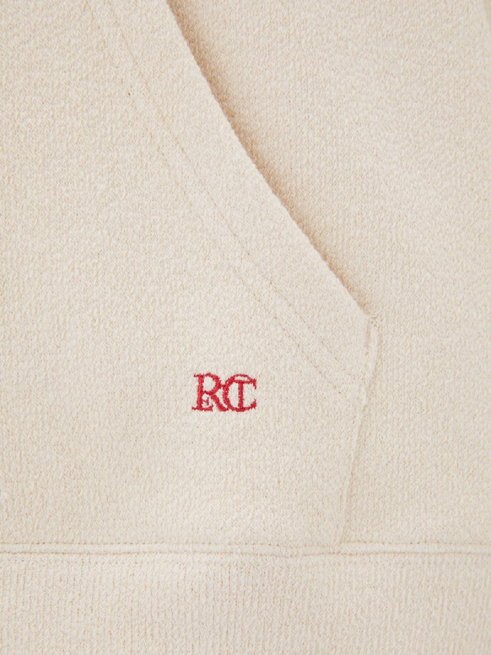 Recto MENS RC EMBROIDERED HOODIE (OATMEAL)